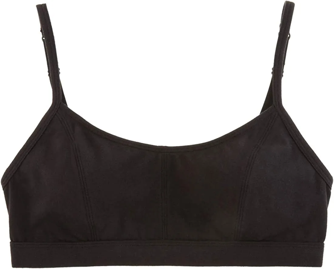 Women's Pull over Cotton Lounge All Day Comfort Wire Free Adjustable Straps Bralette Bra