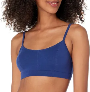 Women's Pull over Cotton Lounge All Day Comfort Wire Free Adjustable Straps Bralette Bra