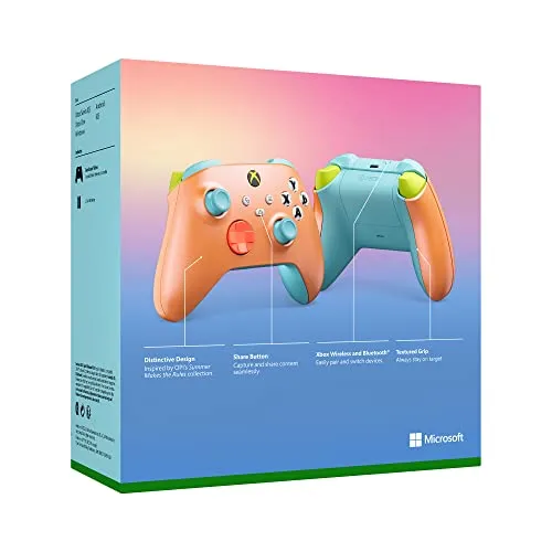 Xbox Wireless Controller – Sunkissed Vibes OPI Special Edition for Xbox Series X|S, Xbox One, and Windows Devices
